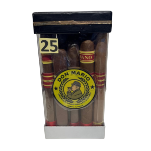 Plastic box for 25 cigars